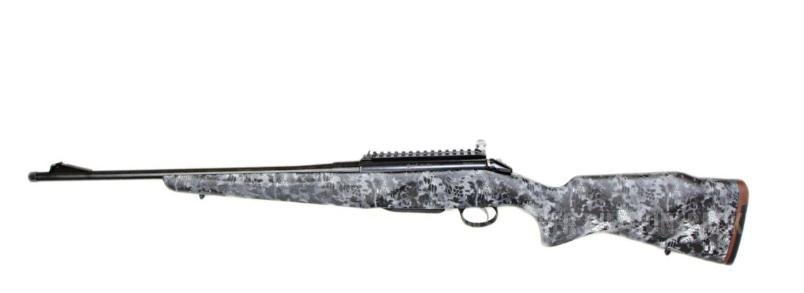 145 Лось к.308 ств.хром,камуф.Крипт.серый.Беддинг,пикатинни