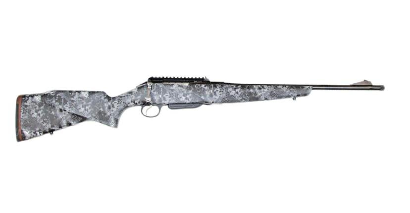 145 Лось к.308 ств.хром,камуф.Крипт.серый.Беддинг,пикатинни