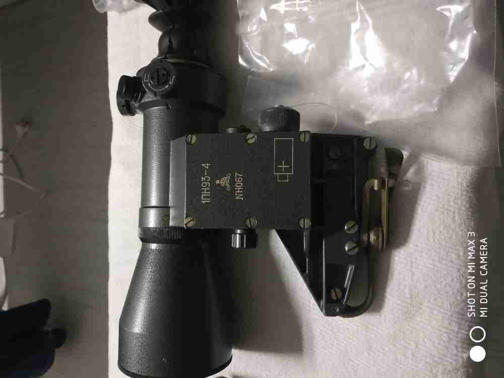 Армейский ночной прицел 1ПН-93-4 (ЭОП 3-го поколения)