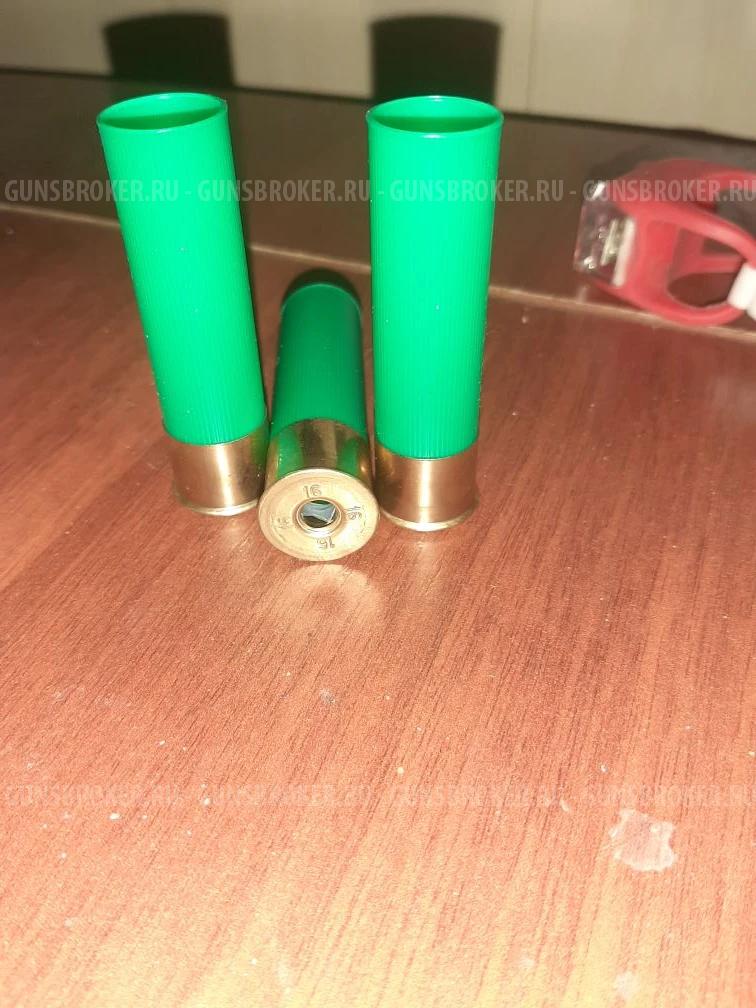 16 калибра новые гильзы главпатрон