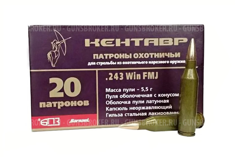 243 БПЗ FMJ 5,5г Кентавр