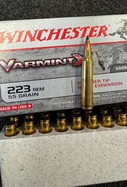 223Rem Winchester Varmint X polymer tip 3,56г