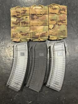 3 магазина 5.45 с подсумком 