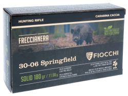 30-06 Fiocchi Freccia Nera с пулей "Solid Expansion" 180/11.66