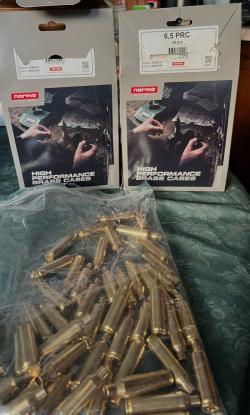 6.5 PRC: гильзы NORMA, пули Hornady и комплект матриц