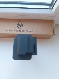 Адаптер приклада SAG AR для АК-74/Сайга цельноалюминиевый