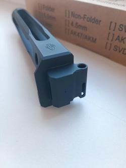 Адаптер приклада SAG AR для АК-74/Сайга цельноалюминиевый