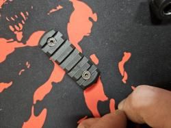  SAG планки / крепления / закладные M-LOK + KEY MOD