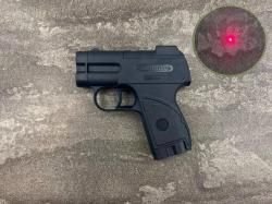 Аэрозольный пистолет Пионер для самообороны (Новый, с лазером, 18х51, сигнал охотника)