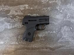 Аэрозольный пистолет Пионер для самообороны (Новый, с лазером, 18х51, сигнал охотника)