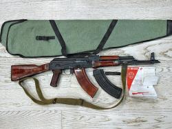 Новый АКМ ВПО-925 1 кат., автоогонь, одни номера, доки, 2 магазина