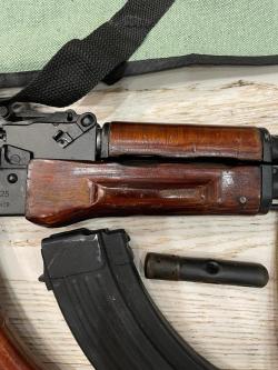 Новый АКМ ВПО-925 1 кат., автоогонь, одни номера, доки, 2 магазина