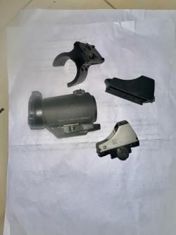 Aimpoint T 1 и Docter с креплением на оптику 