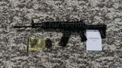 Автомат охолощенный "Концерн Калашников" АК12-СХ gen.3, в пластике, складной приклад