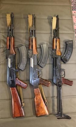 АК 47 Тип 1 и Тип 2 фрезерованный, Вепрь КМ, ВПО 136