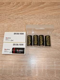 Аккумуляторы 16340 Li-ion и LiFePO4