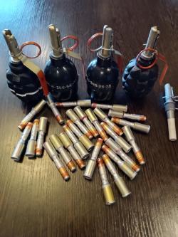 Учебно-иммитационные гранаты Ф1 и РГД, ЗИП к ПМ