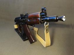 АКС-74У охолощенный автомат Калашникова (АКСУ) 1986г. ТОЗ,  5.45х39 СХП