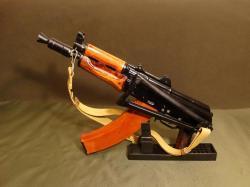 АКС-74У охолощенный автомат Калашникова (АКСУ) 1993г., 1983г. ТОЗ,  5.45х39 СХП