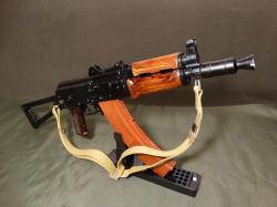 АКС-74У охолощенный автомат Калашникова (АКСУ) 1993г., 1983г. ТОЗ,  5.45х39 СХП