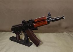 АКС-74У охолощенный автомат Калашникова (АКСУ) 1993г., 1983г. ТОЗ, 5.45х39 СХП