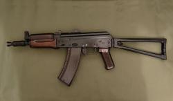 АКС-74У охолощенный автомат Калашникова (АКСУ) 1993г., 1983г. ТОЗ, 5.45х39 СХП