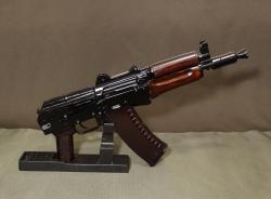 АКС-74У охолощенный автомат Калашникова (АКСУ) 1993г., 1983г. ТОЗ, 5.45х39 СХП