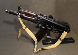 АКС-74У охолощенный автомат Калашникова (АКСУ) 1993г., 1983г. ТОЗ, 5.45х39 СХП