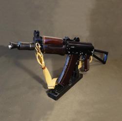 АКС-74У охолощенный автомат Калашникова (АКСУ) 1993г., 1983г. ТОЗ,  5.45х39 СХП