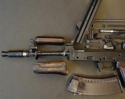 АКС-74У охолощенный автомат Калашникова (АКСУ) 1993г., 1983г. ТОЗ, 5.45х39 СХП
