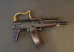 АКС-74У охолощенный автомат Калашникова (АКСУ) 1993г., 1983г. ТОЗ, 5.45х39 СХП