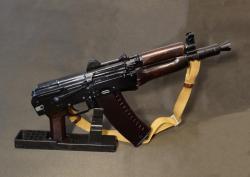 АКС-74У охолощенный автомат Калашникова (АКСУ) 1993г., 1983г. ТОЗ, 5.45х39 СХП