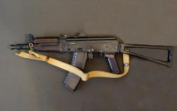 АКС-74У охолощенный автомат Калашникова (АКСУ) 1993г., 1983г. ТОЗ, 5.45х39 СХП