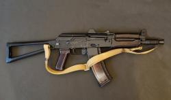 АКС-74У охолощенный автомат Калашникова (АКСУ) 1993г., 1983г. ТОЗ, 5.45х39 СХП