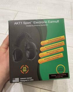 Активные наушники стрелковые AKT1 Sport