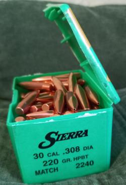 Недорого пули .30 Sierra Match King HPBT