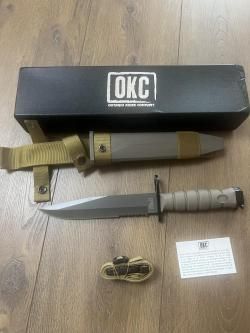 АМЕРИКАНСКИЙ ШТЫК - НОЖ OKC-3S К ВИНТОВКЕ М27 КОРПУСА МОРСКОЙ ПЕХОТЫ USMC