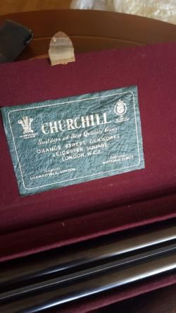 Английская пара ружей Черчиль из первой пятёрки Мировых БЕСТОВ.