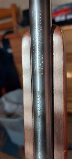 ANSCHUTZ 1516.  22WMR
