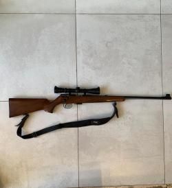 Anschutz 1516 с оптикой Leupold. Кал 22WMR