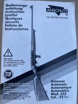 Anschutz 525, 22 LR