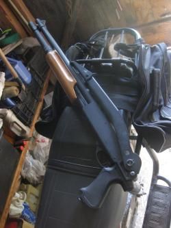  APS CAM870M (Remington 870) На пневмопатронах.