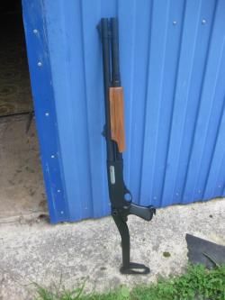  APS CAM870M (Remington 870) На пневмопатронах.