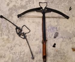 Арбалет ручной работы блочный