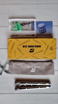 Armed Shark Tsunami balisong trainer