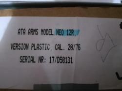 ATA ARMS NEO 12 КАЛИБР 20