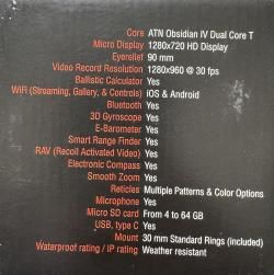 ATN Mars 4 4-40x 640x480 с ABL