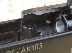 Автомат Калашникова охолощенный АК-103 ранний деактив 2016 г., новый в отличном состоянии.