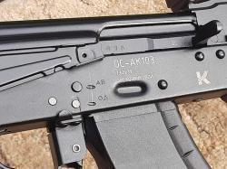 Автомат Калашникова охолощенный АК-103 ранний деактив 2016 г., новый в отличном состоянии.
