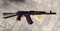 Автомат ММГ "ОАО Концерн Ижмаш" АК74 в пластике "Слива", стационарный приклад